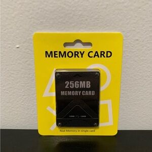 PS2 Memory Card 256 MB NEW SEALED PlayStation 2 Video Game Storage